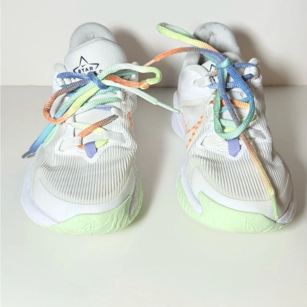 Nike Kids White and Pastel Sneakers